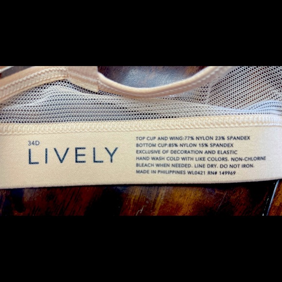 Lively wireless bra - light push up. - Picture 3 of 3